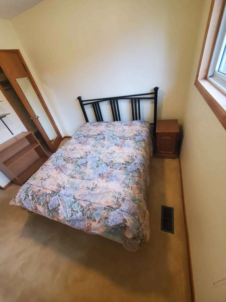 Black Metal Bed Frame - photo 2