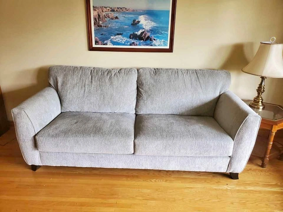 Light Gray Fabric Sofa