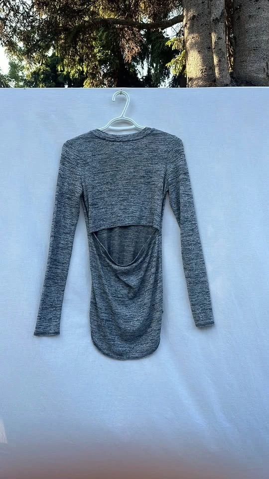 Wilfred Free Longsleeve Cocktail Dress With open Back - photo 4
