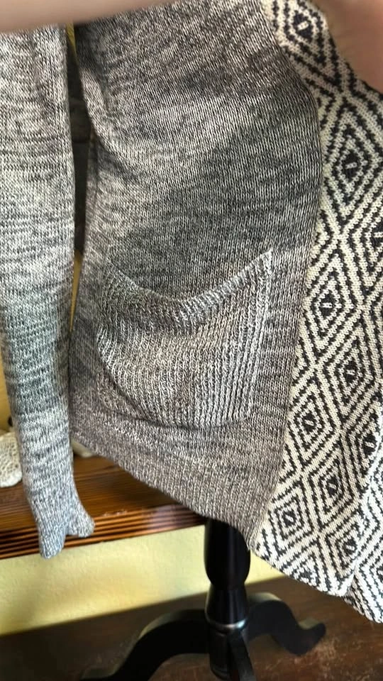 Obey Knit Open Front Cardigan Sweater - photo 3