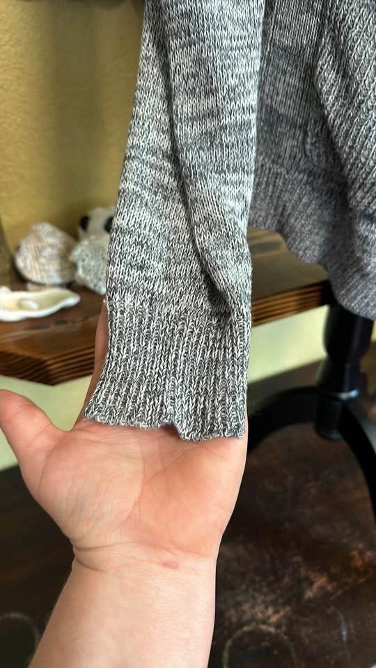 Obey Knit Open Front Cardigan Sweater - photo 4