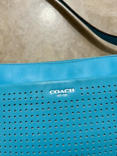 COACH Legacy Perforated Leather EW Swingpack Crossbody Bag - photo 5