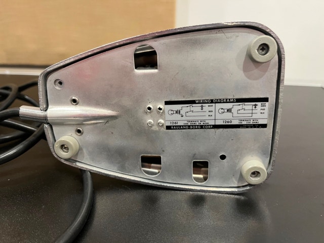 Rauland-Borg 1260-1261 Microphone - photo 4