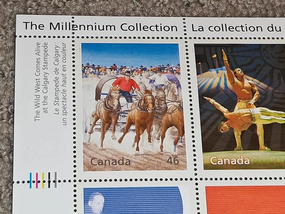 Canada Stamp #1819 - 1999 Canadian Entertainment Millennium - photo 2