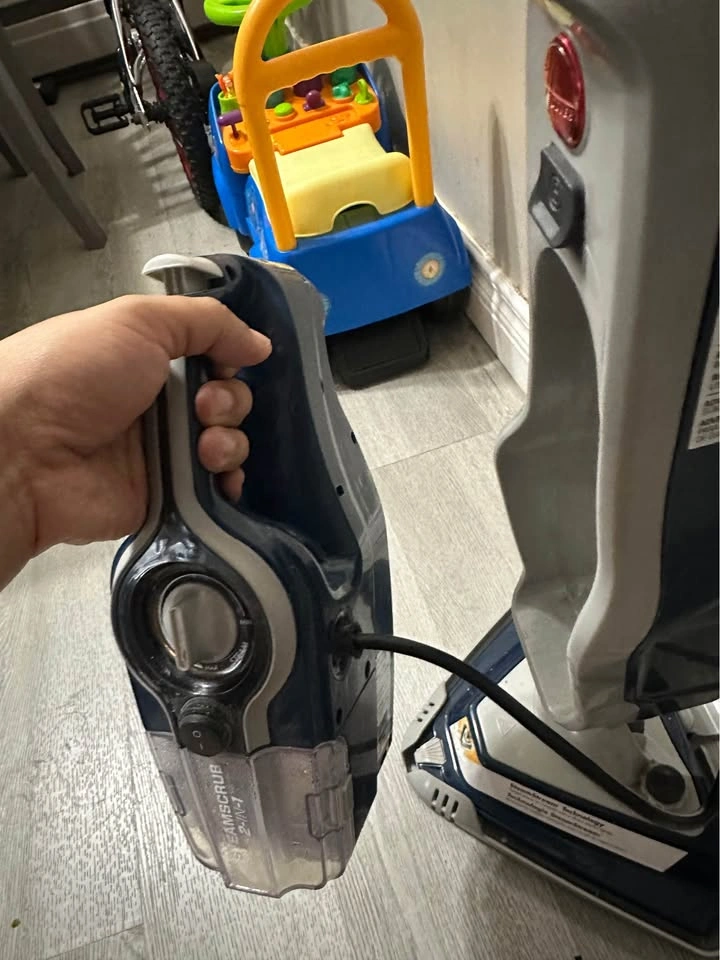 Hoover SteamScrub 2-in-1 Steam Mop + Handheld Steamer - photo 5