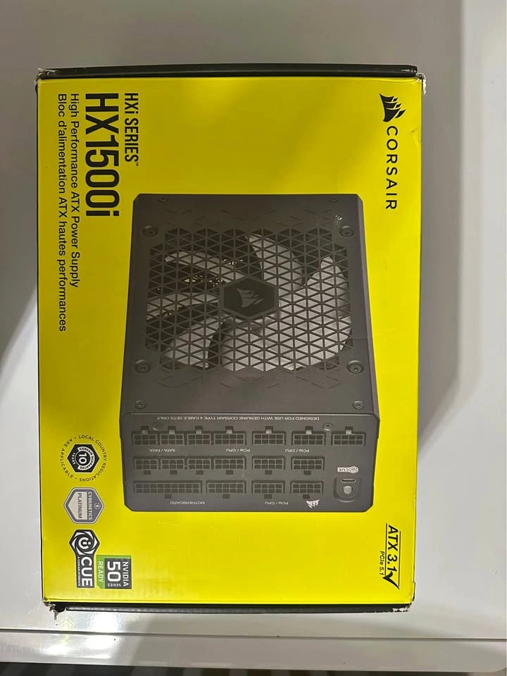 Corsair HX1500i 1500W 80+ Platinum Fully Modular Power Supply