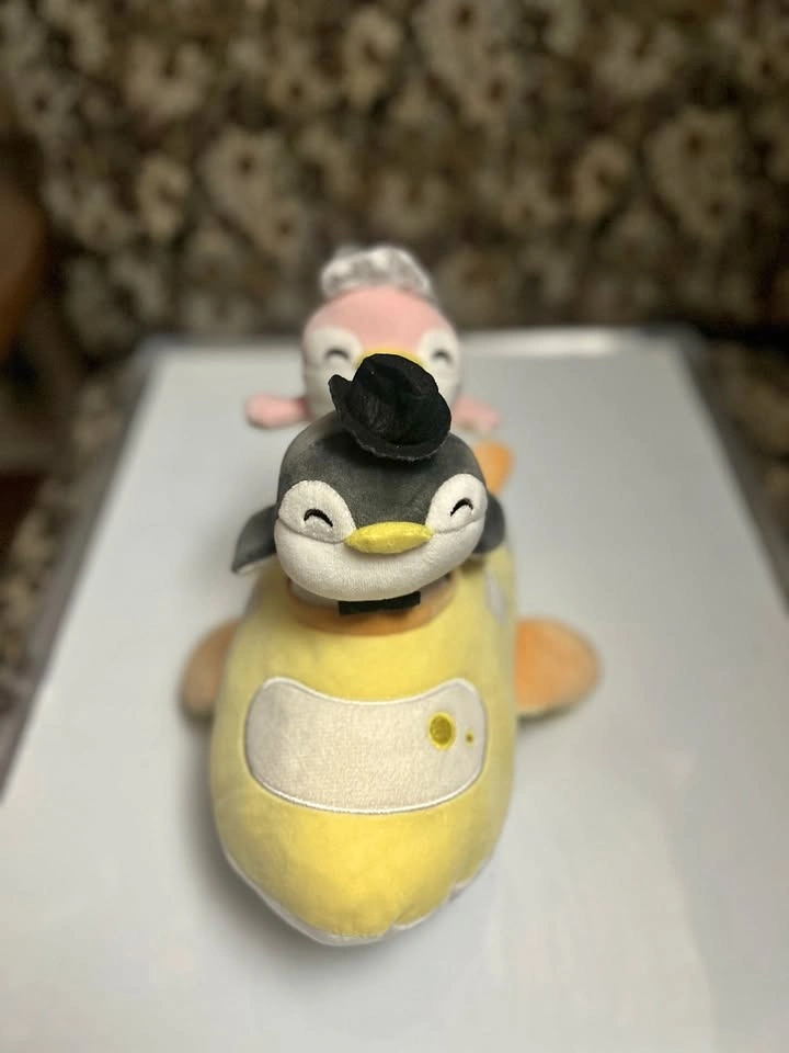 Miniso Life Just Married Penguin Bride & Groom Couple Plush