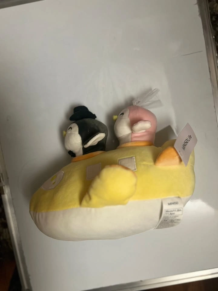 Miniso Life Just Married Penguin Bride & Groom Couple Plush - photo 2