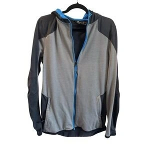 Under Armour Cold Gear Reactor Hoodie Mens Small Gray