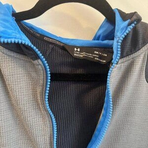 Under Armour Cold Gear Reactor Hoodie Mens Small Gray - photo 5