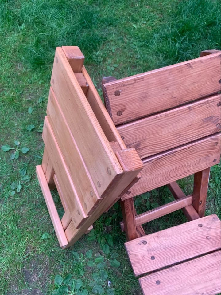 Foldable wooden ‘beach’ chairs - photo 2