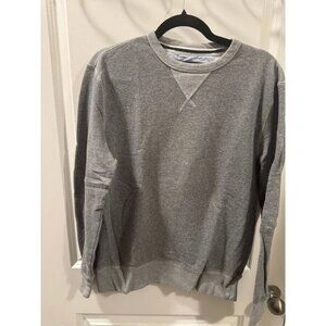 Tommy Hilfiger Sweatshirt Men's Medium Gray Waffle Knit