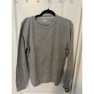 Old Navy Sweatshirt Mens Gray Long Raglan Sleeve Casual Crew Nec - photo 2