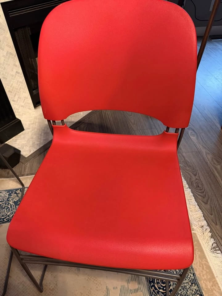 Herman Miller SQA Stacking Chairs - Pair - photo 3