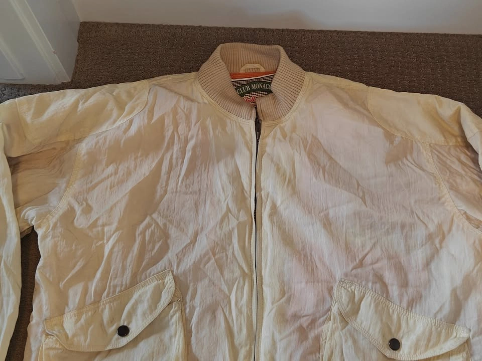 Vintage Club Monaco "Chillchaser" Men Bomber Jacket - Medium - photo 2