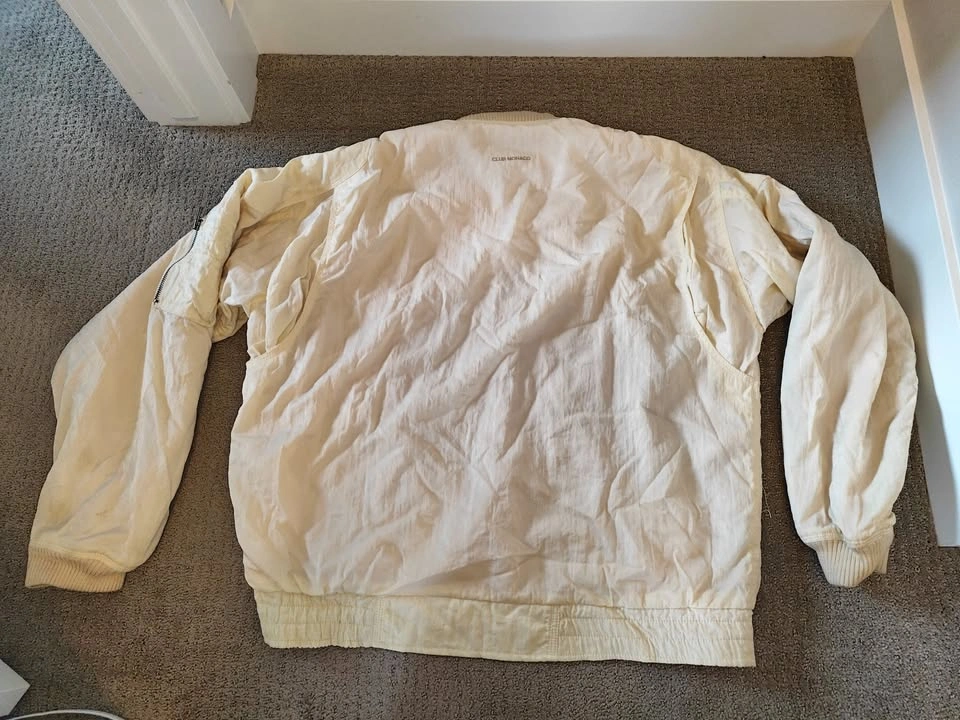 Vintage Club Monaco "Chillchaser" Men Bomber Jacket - Medium - photo 5