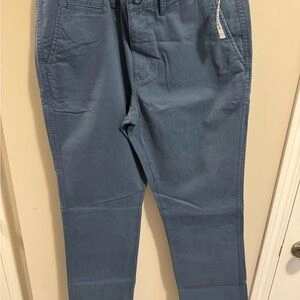 Old Navy Mens Size 32/32 Blue Chinos Versatile Cotton Blend - photo 2