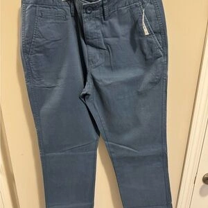 Old Navy Mens Size 32/32 Blue Chinos Versatile Cotton Blend - photo 3