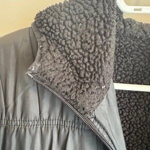 New Balance Puffer Jacket Mens Medium Black Hooded - photo 4