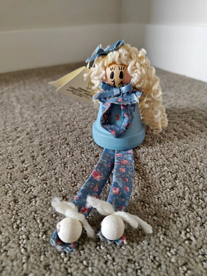 Decorative Country Crafts Doll Figurine - Local Handmade