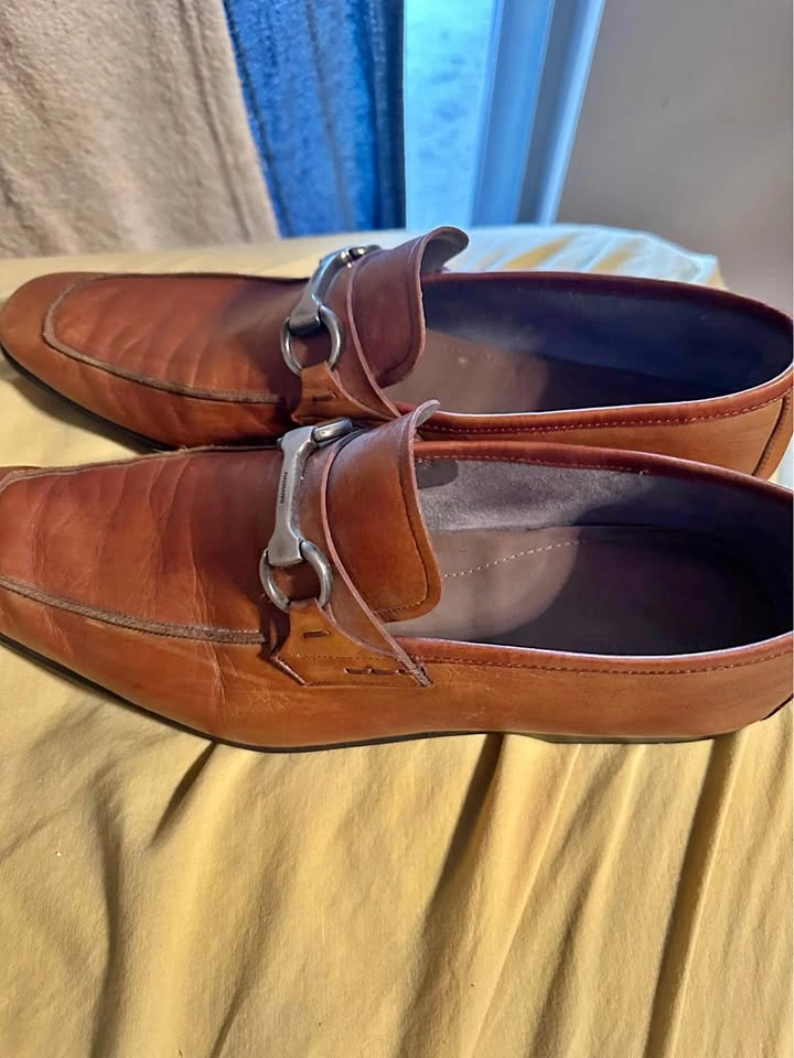 Magnanni calf leather loafers