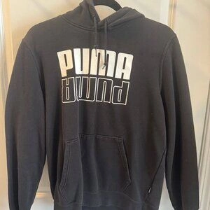 PUMA Hoodie Mens Medium Black Long Sleeve Pullover - photo 2