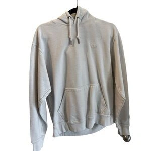 Champion Hoodie Mens Medium White Long Sleeve Pullover