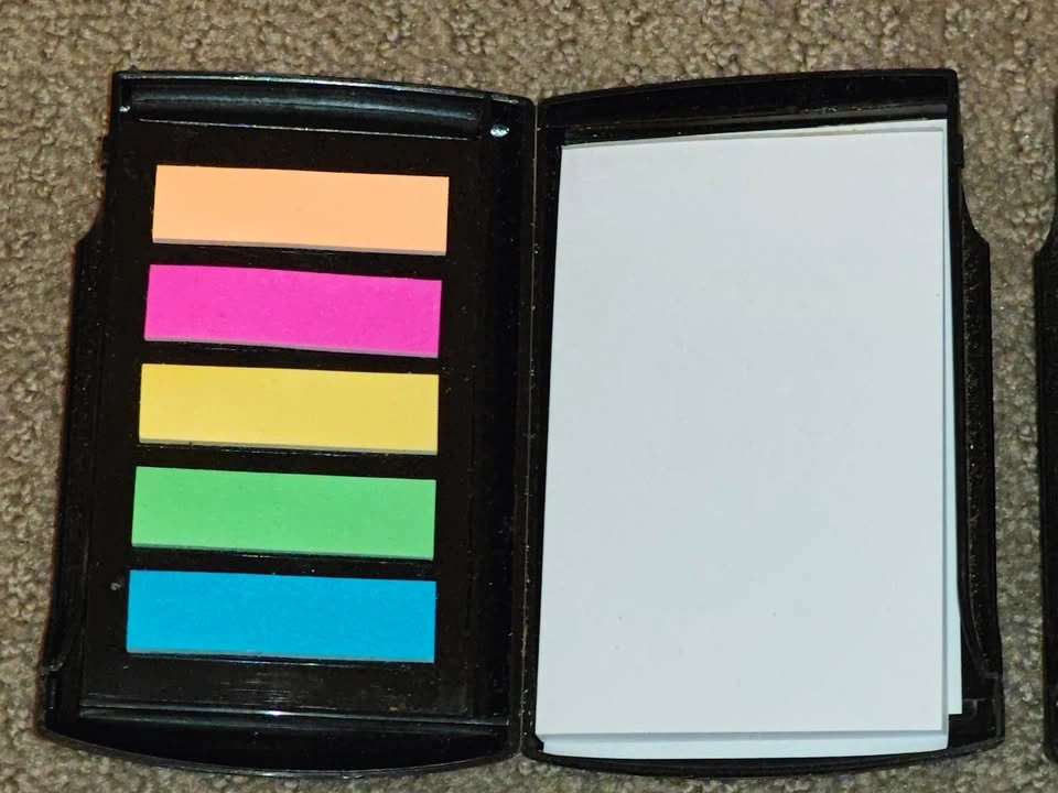 Post-it Page Markers Flags & Mini Pocket Notebook Paper (2 Set) - photo 2