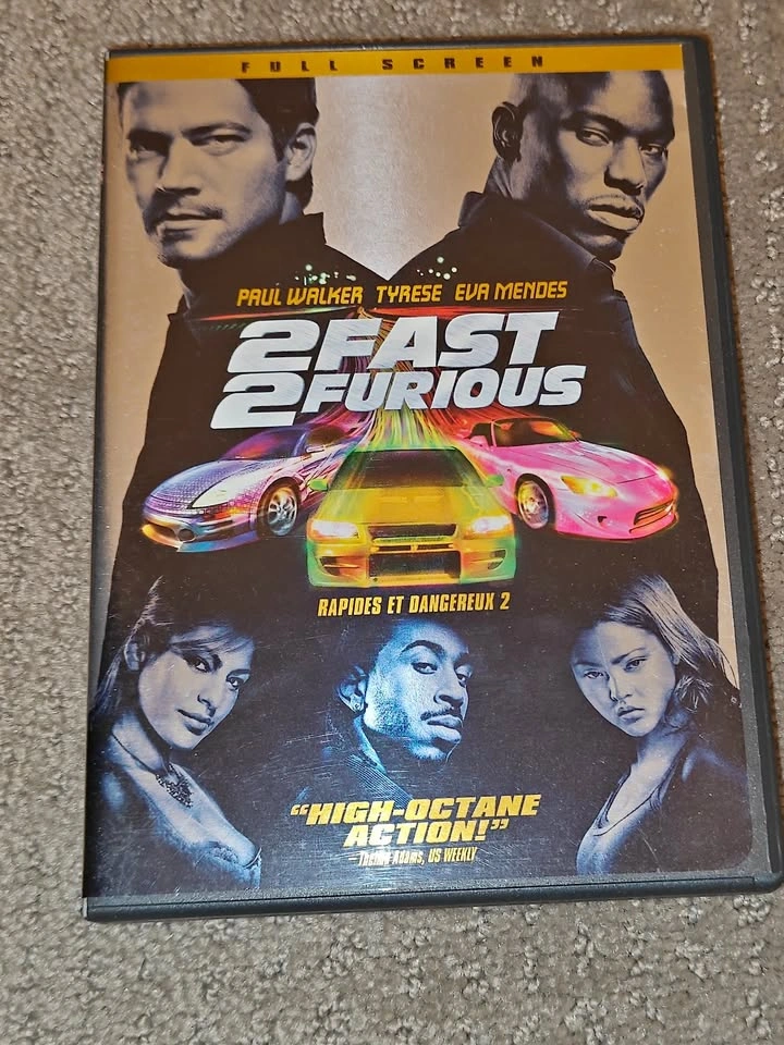 2 Fast 2 Furious - DVD Movie - Paul Walker