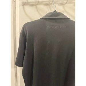 Mercedes-Benz Polo Shirt Men's M Black Collared Short Sleeve - photo 4