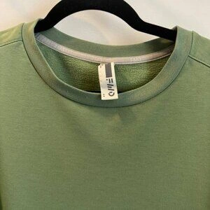 FWD Sweatshirt Mens Medium Green Stretch Long Sleeve - photo 4