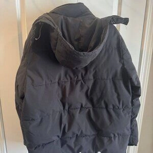 Ben Sherman Puffer Jacket Men Medium Black Lightweight With Hood - photo 3