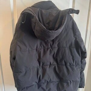 Ben Sherman Puffer Jacket Men Medium Black Lightweight With Hood - photo 4