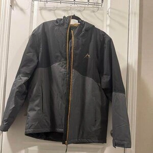 Mckinley Jacket Mens Size Large Black/Grey Double-Sided Hooded - photo 2