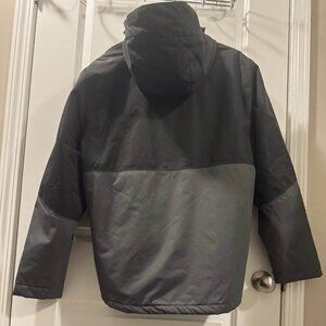 Mckinley Jacket Mens Size Large Black/Grey Double-Sided Hooded - photo 3