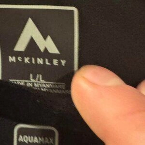 Mckinley Jacket Mens Size Large Black/Grey Double-Sided Hooded - photo 5