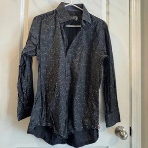 English Laundry Shirt Mens Size 32/33 Black Long Sleeve - photo 2