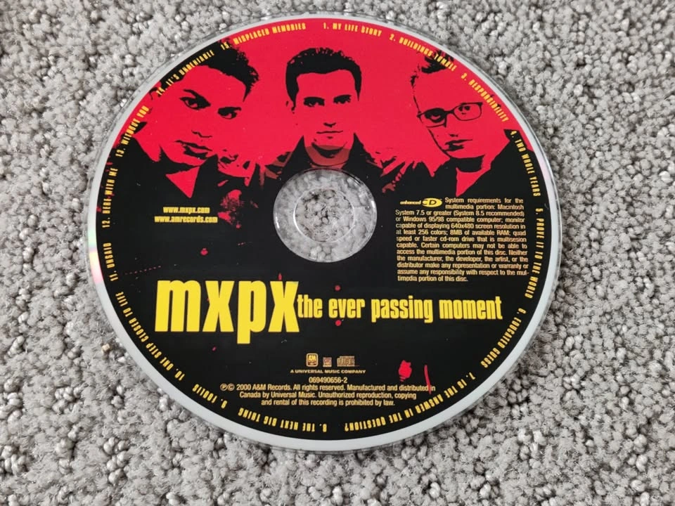MXPX - The Ever Passing Moment - Music CD Album - Pop Punk - photo 2