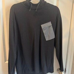 FWD Hoodie Mens Medium Black Long Sleeve Hooded Pullover - photo 2