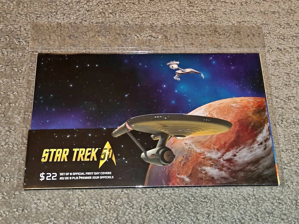 2016 Star Trek 50th Anniversary First Day Cover Collection