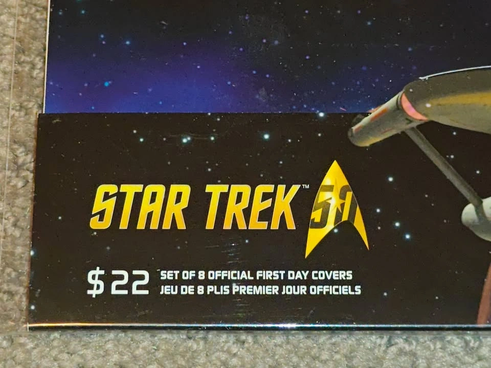 2016 Star Trek 50th Anniversary First Day Cover Collection - photo 2