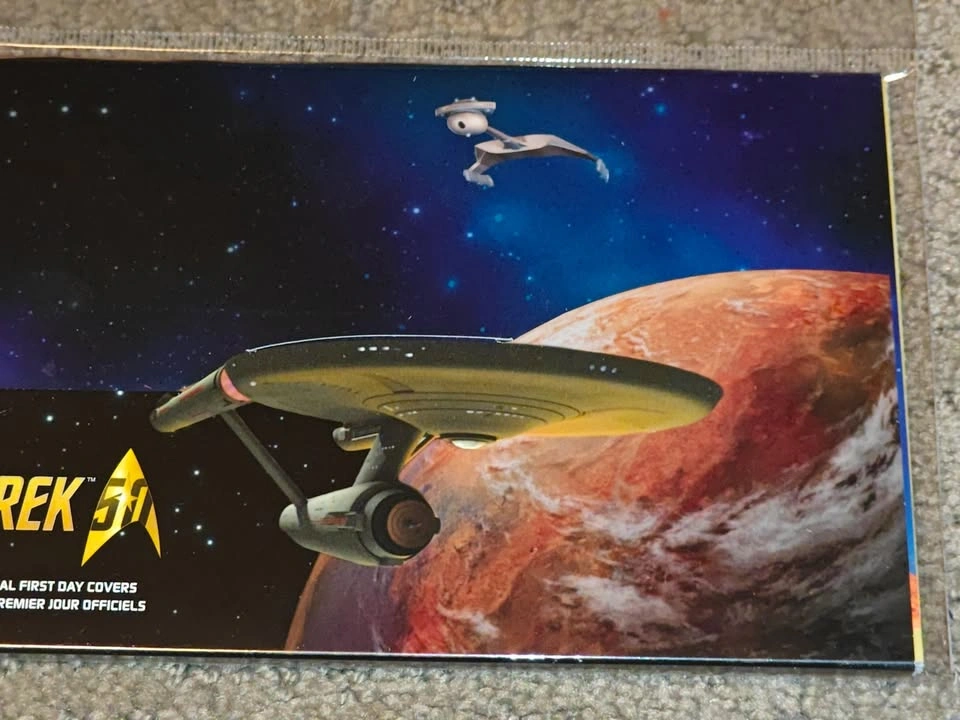 2016 Star Trek 50th Anniversary First Day Cover Collection - photo 3