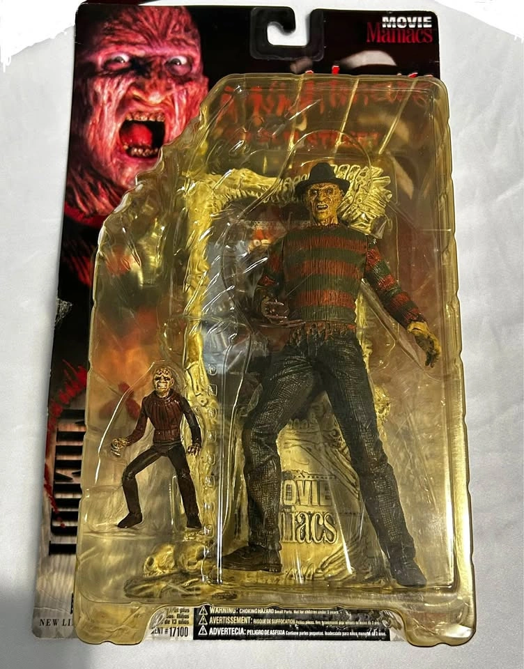 Vintage 1998 McFarlane Movie Maniacs Freddy Krueger - Sealed