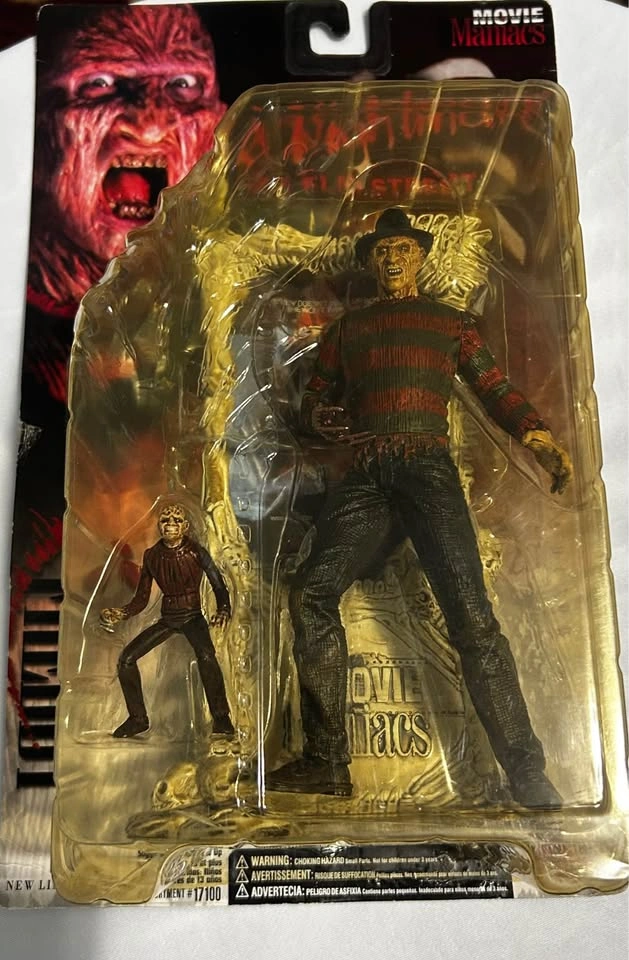 Vintage 1998 McFarlane Movie Maniacs Freddy Krueger - Sealed - photo 2