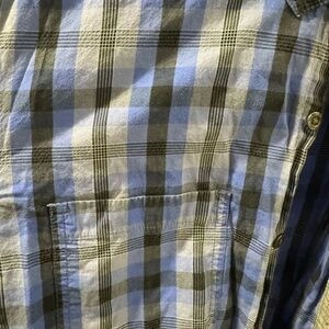 Calvin Klein Men’s Dress Shirt - Blue Plaid - Size M - photo 5