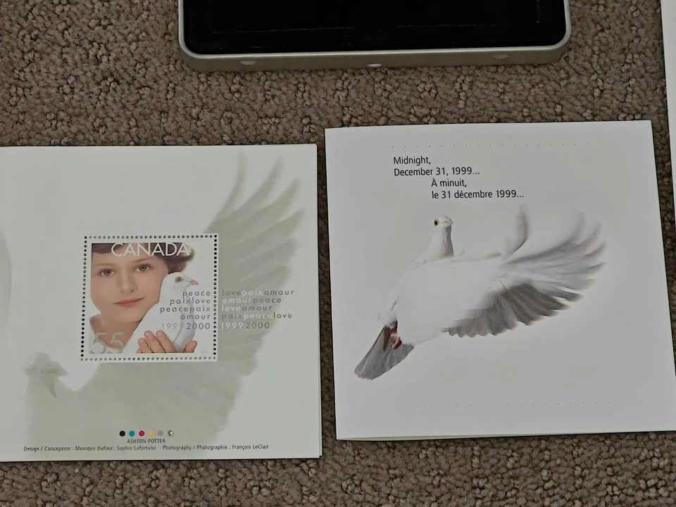 Canada Post Millennium Stamp / Coin Keepsake Set - photo 4