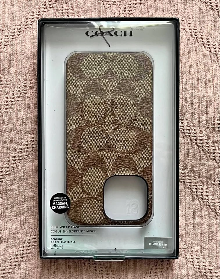 Coach Phone Case - IPhone 13 Pro / Magsafe Charging Compatible