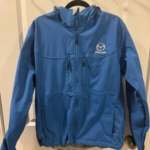 Stormtech Performance Jacket Mens Size L Blue Mazda Hooded - photo 2
