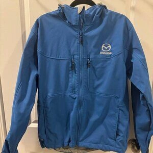 Stormtech Performance Jacket Mens Size L Blue Mazda Hooded - photo 3