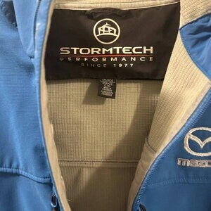 Stormtech Performance Jacket Mens Size L Blue Mazda Hooded - photo 5